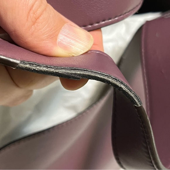 Stella McCartney designer tote in amethyst - Picture 6 of 10